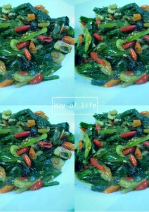 Foto resep Tumis genjer udang kering