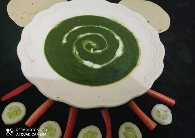 Easiest Way to Prepare Any-night-of-the-week Healthy Spinach Soup