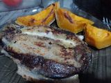 Milanesa de berenjena rellena distinta🍆🧀🍅