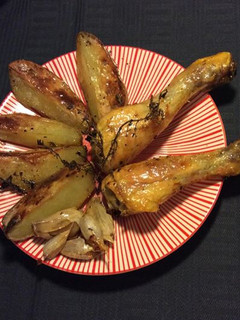 Une photo de Poulet au four cuisson douce