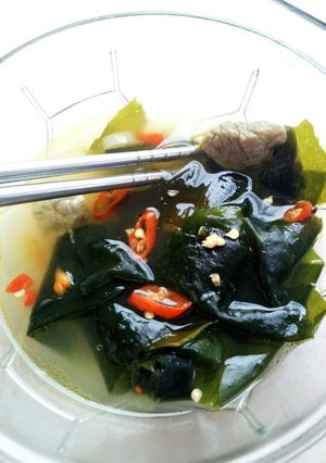 Foto resep Miyeok Guk (Sup ulang tahun Korea)