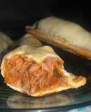 Empanadas de pollo con salsa teriyaki!