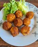 Croquetas de pollo y chorizo
