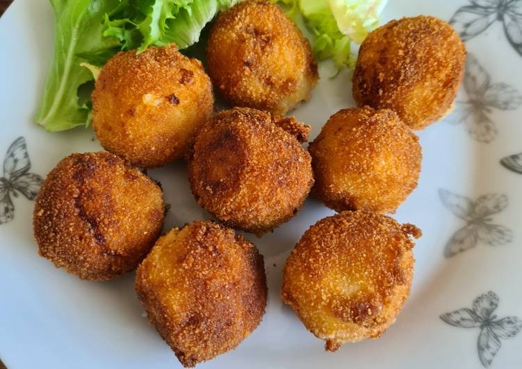Croquetas de pollo y chorizo