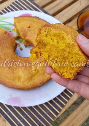 Una foto de Budín de zapallo