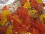 Filete de pescado empapelado