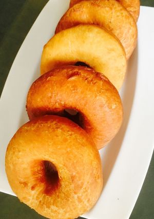 A picture of Soft Fluffy Doughnuts.