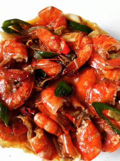 Foto resep Udang Galah Saus Tiram