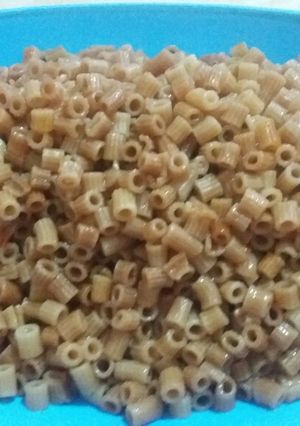 صورة لوصفة معكرونه محمرة بالصلصة