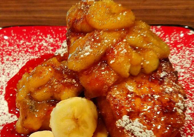 How to Prepare Speedy Mike's Faux Bananas Foster French Toast