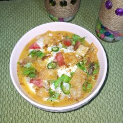 A picture of Gram Sauce Chaat.