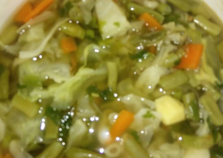 Sayur sop ala saya