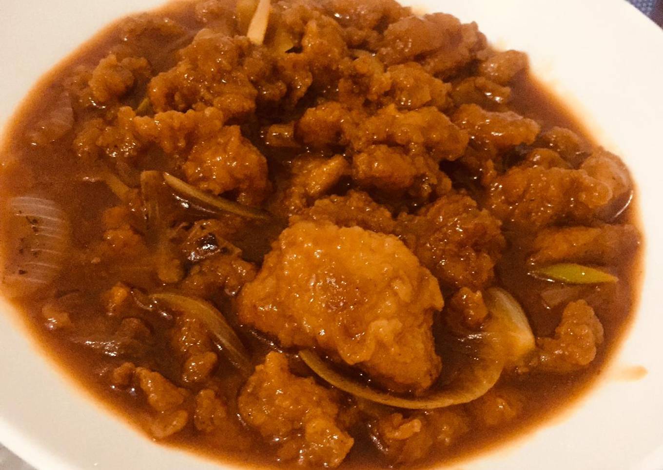 Asam manis Ayam karage