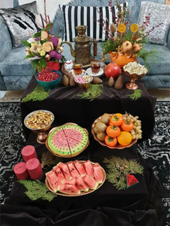 عکسی از دستور میز یلدا ۹۹