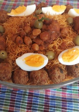 Une photo de Douida (vermicelle à la tunisienne)