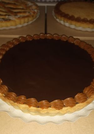 Una foto de Tarta tofi de 20 cm