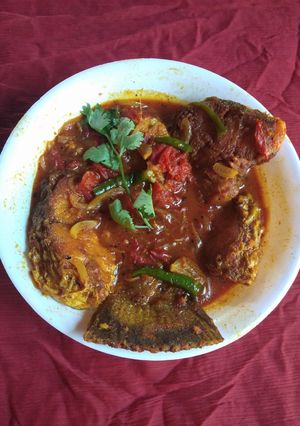 ভেটকি কষা (bhetki Kosha, Recipe in Bengali) রেসিপির প্রধান ছবি