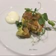 Tartar de Salmón marinado con mostaza y salsa agria