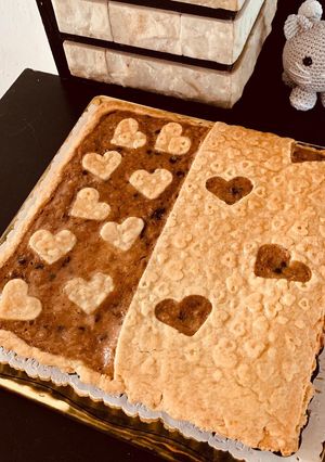 Foto di Crostata di ricotta, grano cotto e cioccolato…