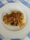 Repollo gratinado con kale y patata