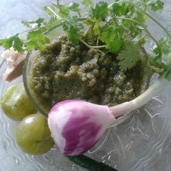 A picture of Sour And Sweet Amla Chutney.