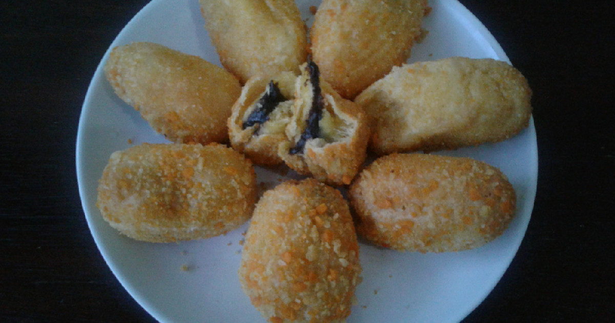 Resep 272. Roti Labu Kuning Goreng Krispi Isi Selai Cokelat oleh Dapur ...