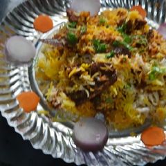 A picture of Nagpuri Saoji masala Mutton dum biryani.