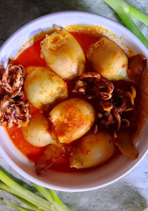 Foto resep Gulai Cumi Isi Tahu