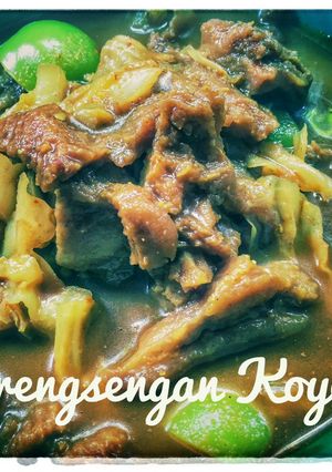 Foto resep Krengsengan Koyor