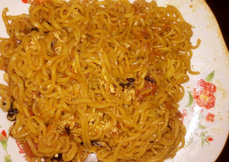 Simple Way to Make Appetizing Healthy Indomie dish