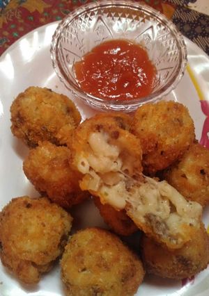 Foto resep Cheese ball macaroni