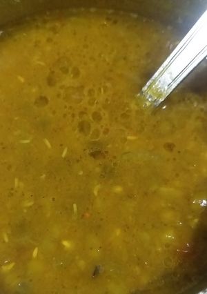 A picture of Moong ki dal.