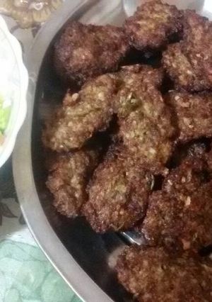 صورة لوصفة كباب مقلي