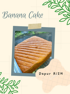 Foto resep Banana Cake (cake pisang)