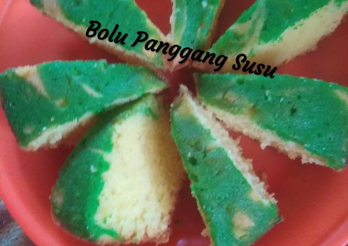Bagaimana cara buat Bolu Panggang Susu yang gurih