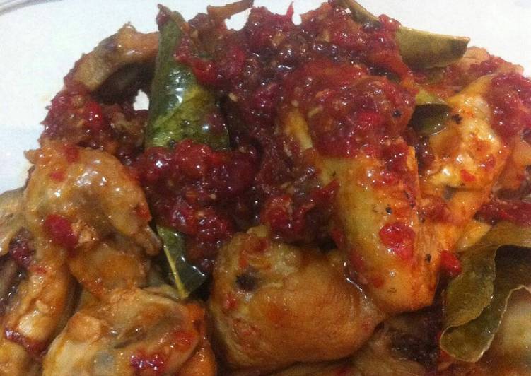 Resep Ayam Balado Daun Jeruk, Sempurna