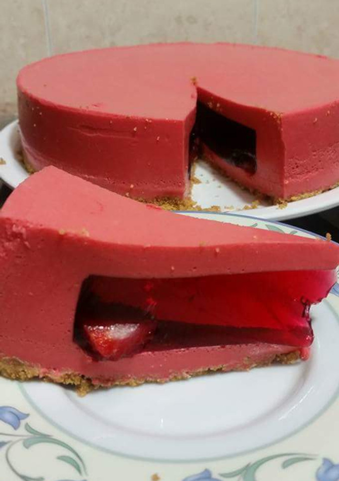 Una foto de 🍰Gelatina rellena🍓