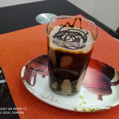A picture of Saphota chocolate shake.
