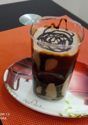 A picture of Saphota chocolate shake.