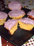 Mini-budín integral de mandarina y zanahoria