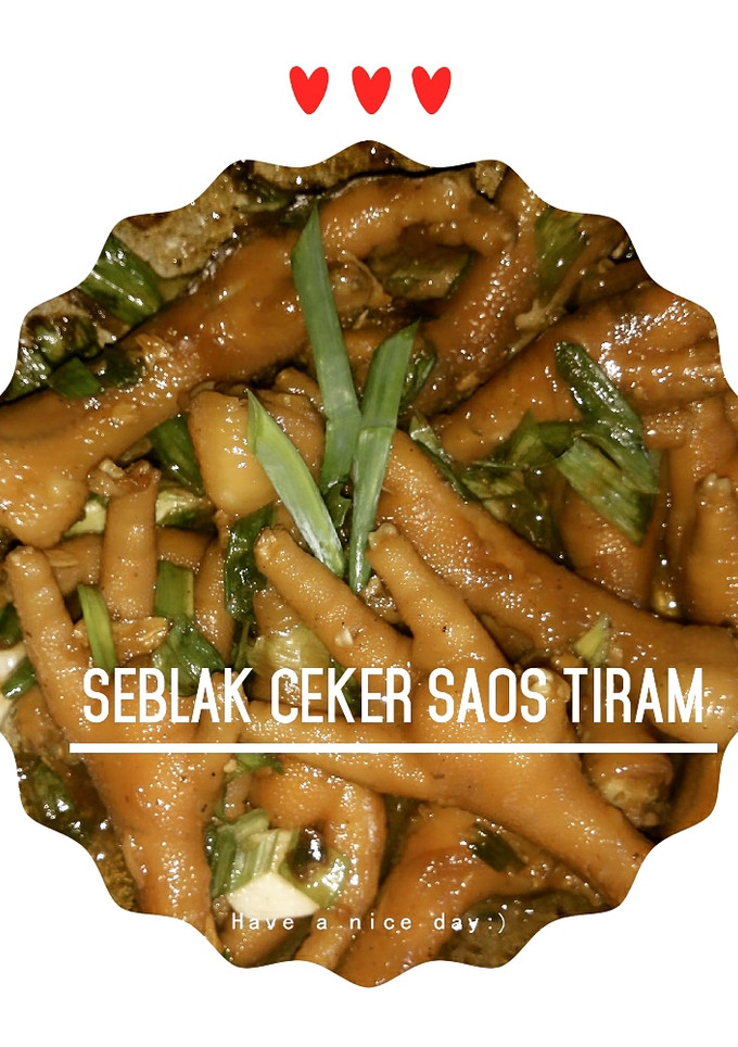 Foto resep Seblak ceker saus Tiram