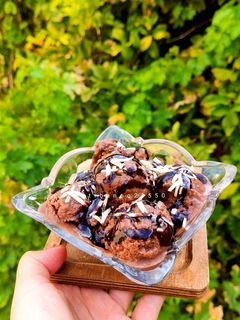 عکسی از دستور بستنی میوه ای