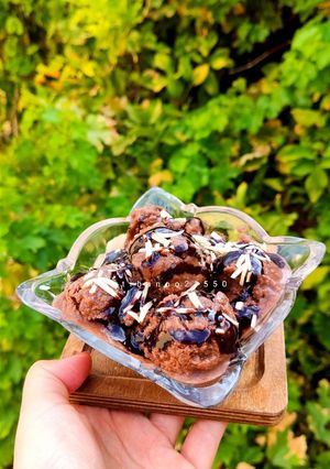 عکسی از دستور بستنی میوه ای