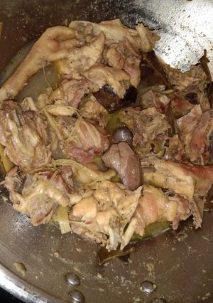 Foto resep Opor Ayam Kampung Tanpa Santan