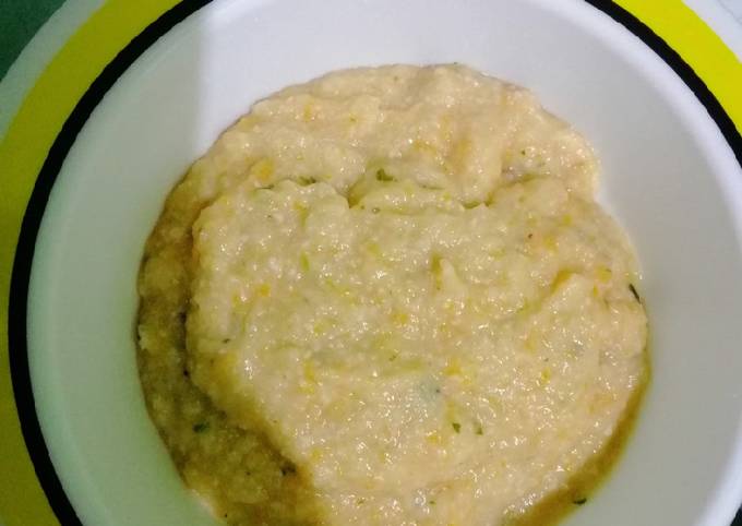 Anti Ribet, Memasak Mpasi 8m+ : Tim nasi ikan nila with sayur sop telur puyuh Irit Anti Gagal