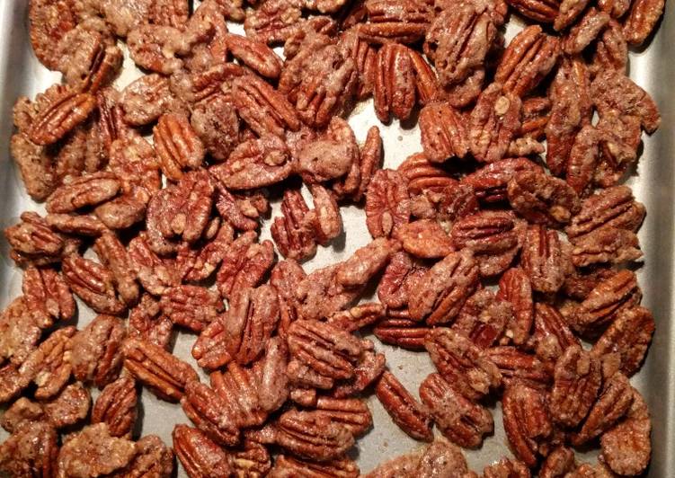 Recipe: Delicious Spiced Pecans