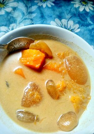 Foto resep Kolak labu kuning + kolang kaling #SiapRamadan