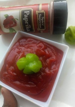 A picture of Homemade Tomato ketchup.