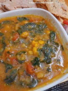 पालक डाळ भाजी (palak daal bhaji recipe in marathi) रेसिपी चे मुख्य फोटो