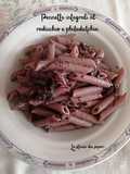 #141 Pennette integrali al radicchio e philadelphia